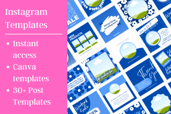 Download Social Media Instagram Canva Templates - Instagram Collection