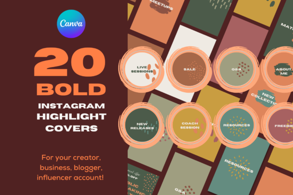 Download Bold Instagram Highlight Covers - Instagram Collection