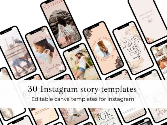 Download 30 Fashion Instagram Story (Canva) - Instagram Collection