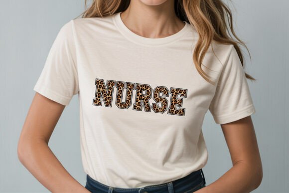 Download Cool Leopard Print Nurse Sublimation PNG - Cool Collection